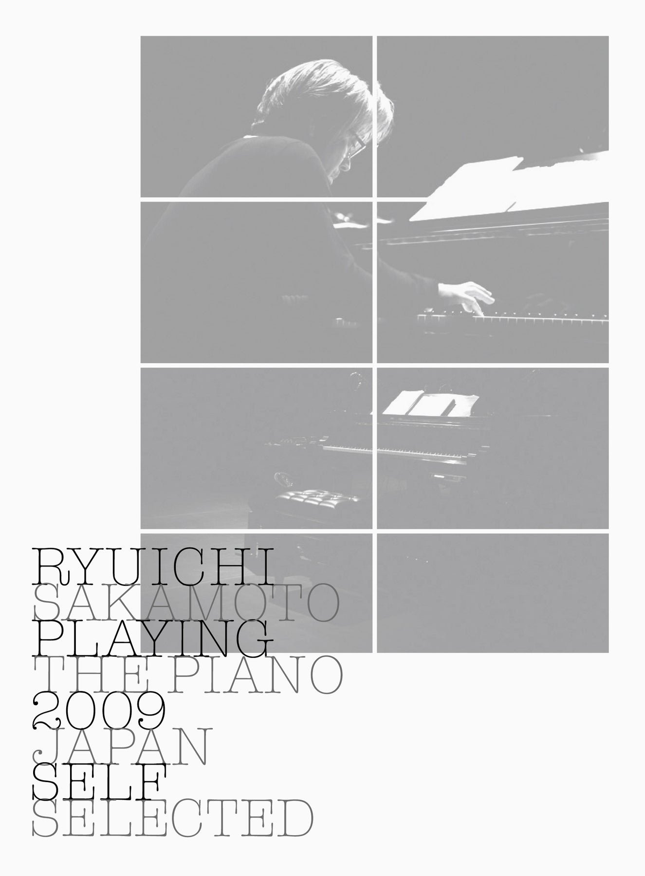 坂本龍一 使用済みチケット　1988 PLAYING　THE　PIANO 日版CD】坂本龍一《Playing The Piano 2009 Japan Self Selected》鋼琴