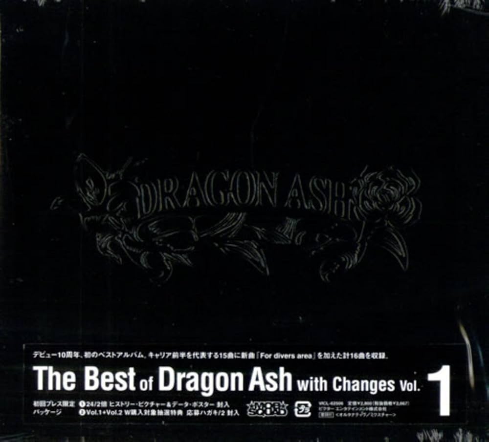 【日版CD】Dragon Ash《The Best of Dragon Ash with Changes Vol.1》