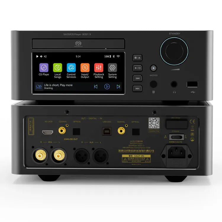 【硬體】SHANLING 山靈 SCD1.3 SACD 播放機 DAC 耳擴一體機 可試聽 公司貨保固 CD播放器