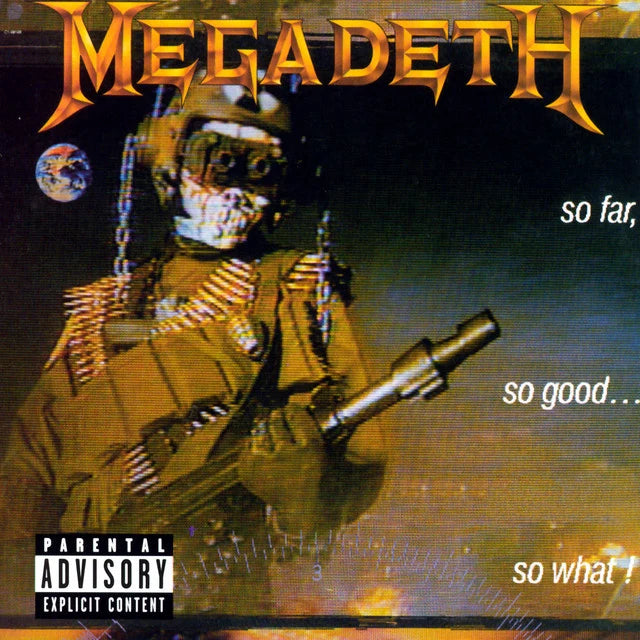 【日版CD】Megadeth《So Far, So Good...So What!》完全生產限定盤 仿黑膠紙殼包裝 高音質SHM-CD