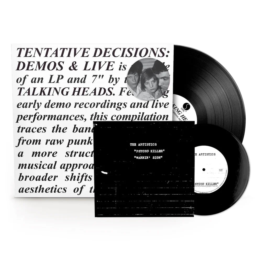【黑膠】TALKING HEADS《Tentative Decisions: Demos & Live LP + 7"》
