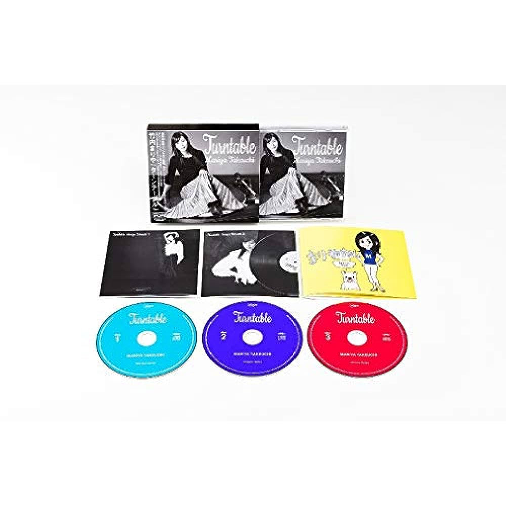 【日版CD】竹内まりや 40週年紀念精選輯《Turntable》3CD+28P 別冊 竹內瑪麗亞 City Pop