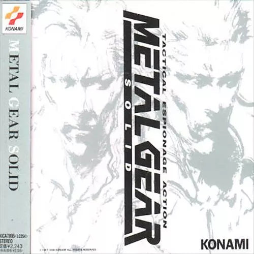 【日版CD】潛龍諜影電玩原聲帶 ORIGINAL GAME SOUNDTRACK METAL GEAR SOLID