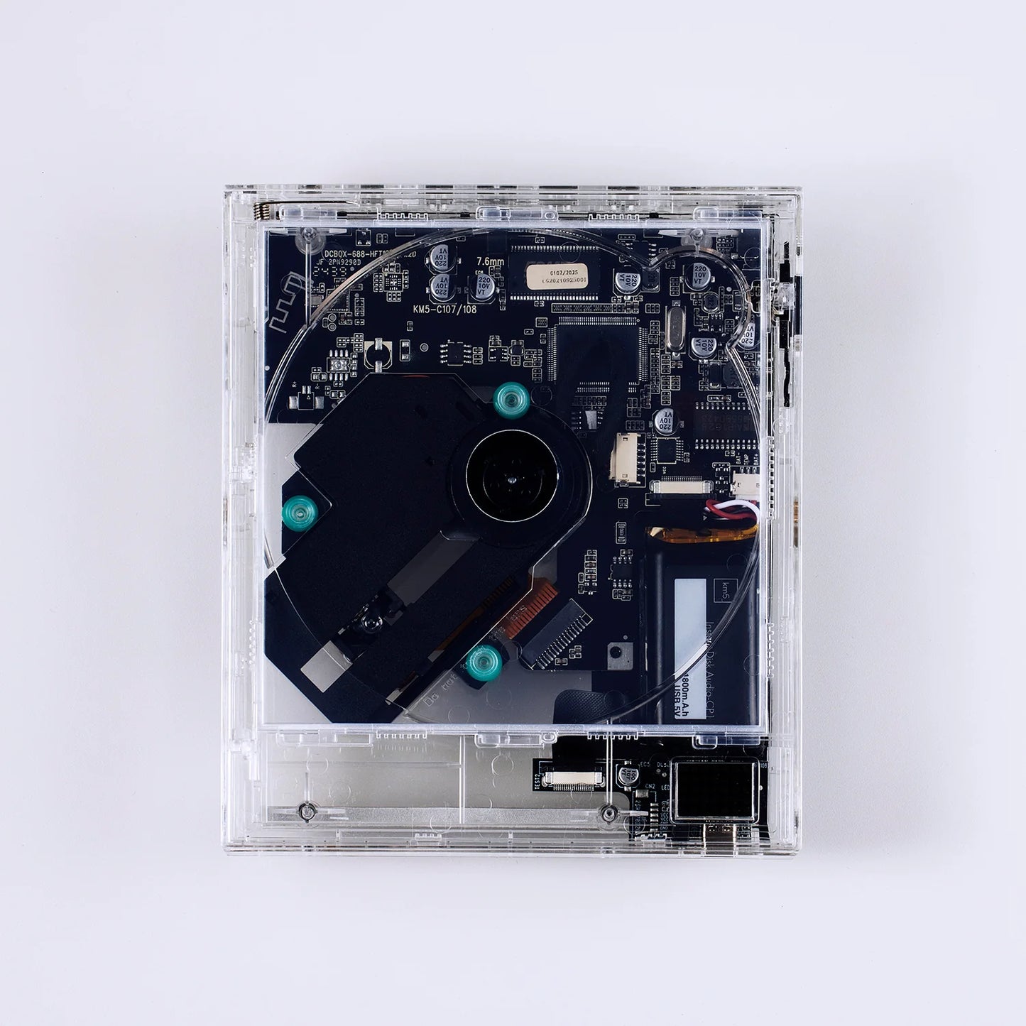 【CD播放器】Instant Disk Audio-CP1 CD 播放器 (透明色 Clear)