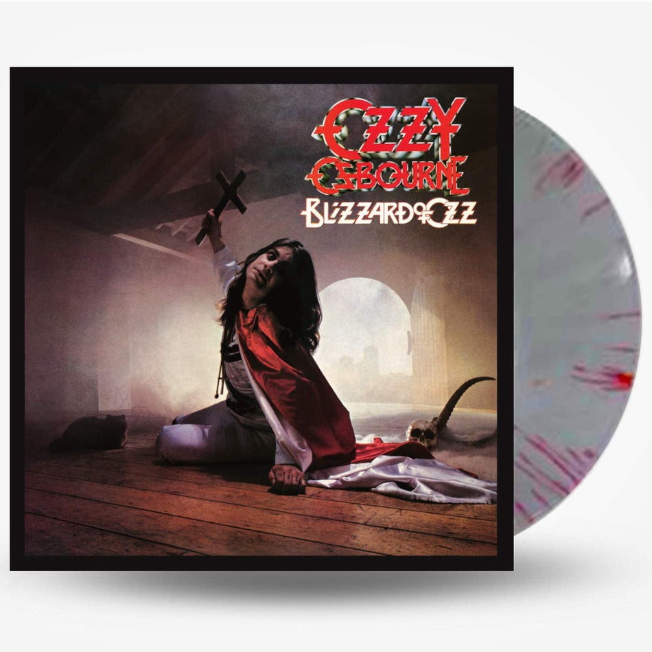 【黑膠】Ozzy Osbourne《Blizzard Of Ozz》銀色代紅色飛濺彩膠唱片
