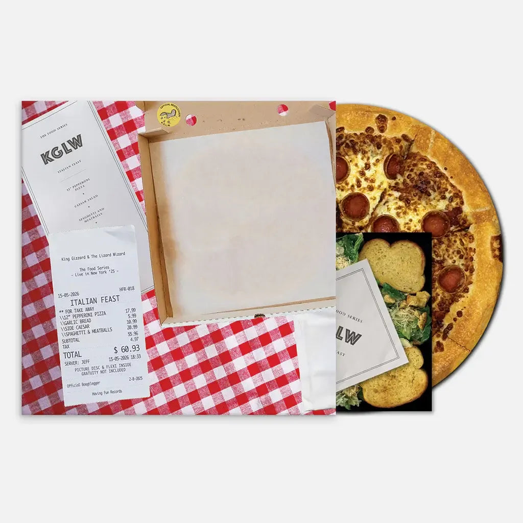 【黑膠】King Gizzard And The Lizard Wizard《Italian Feast (Pizza & Spaghetti + Meatballs Picture)》LP+7"