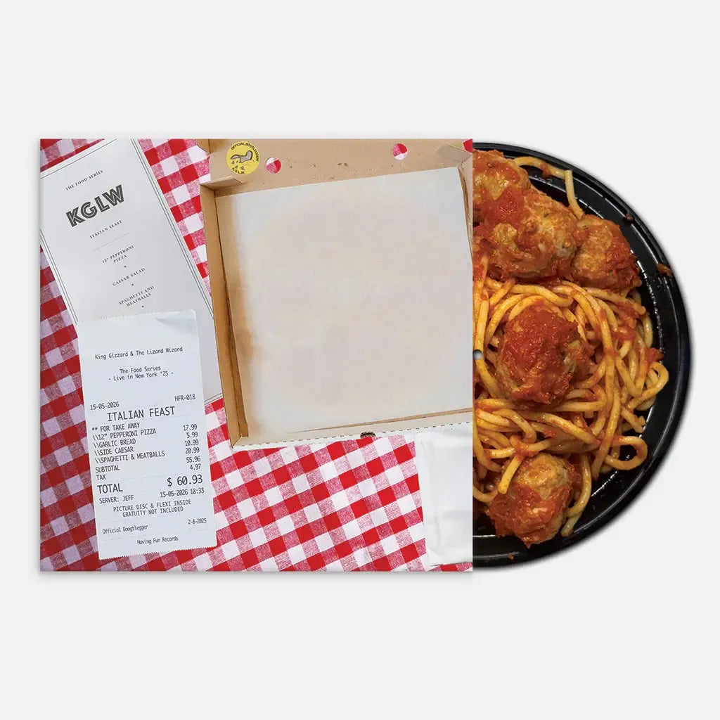 【黑膠】King Gizzard And The Lizard Wizard《Italian Feast (Pizza & Spaghetti + Meatballs Picture)》LP+7"