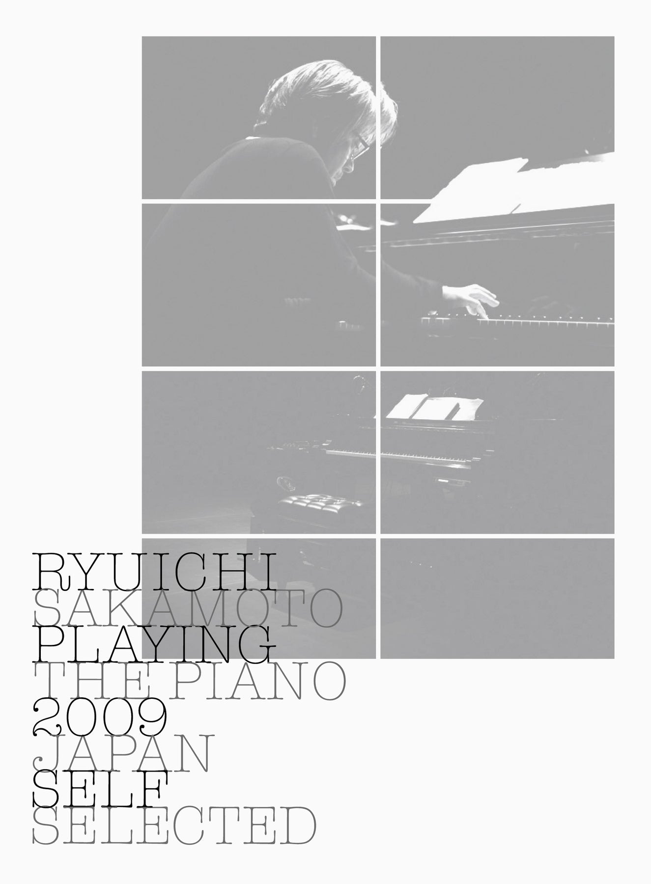 【日版CD】坂本龍一《Playing The Piano 2009 Japan Self Selected》鋼琴演奏現場專輯