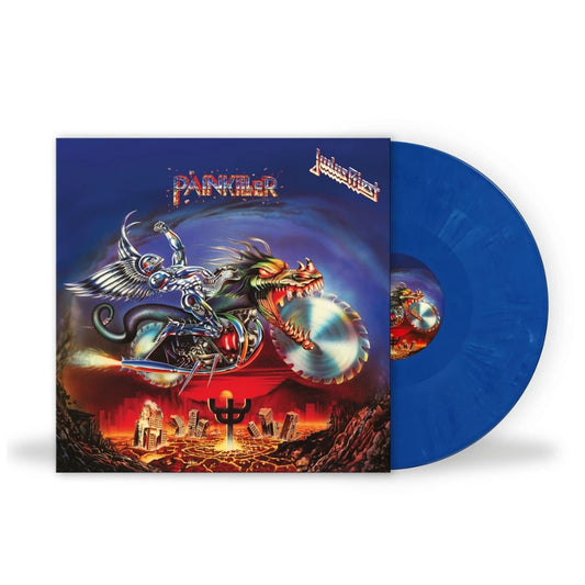 【黑膠】Judas Priest《Painkiller》限量藍白大理石紋彩膠 重金屬至高神作