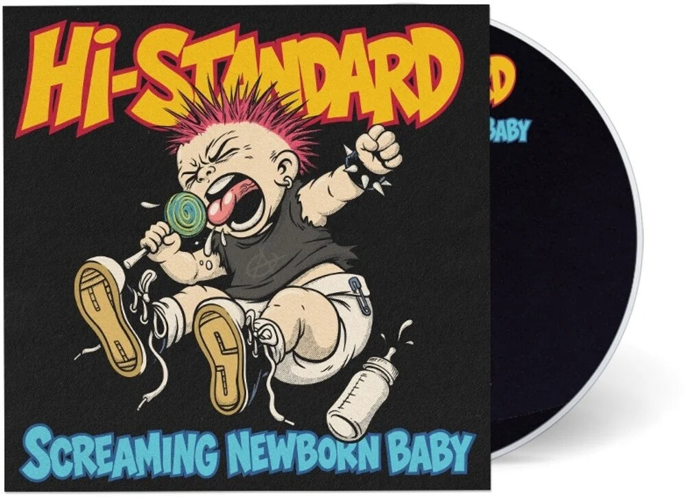 【CD】Hi-Standard《Screaming Newborn Baby》歐美版全新封面