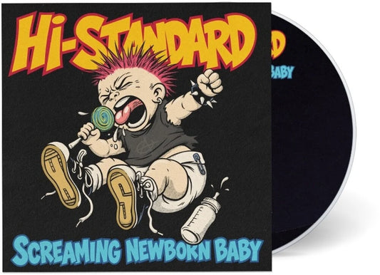 【CD】Hi-Standard《Screaming Newborn Baby》歐美版全新封面