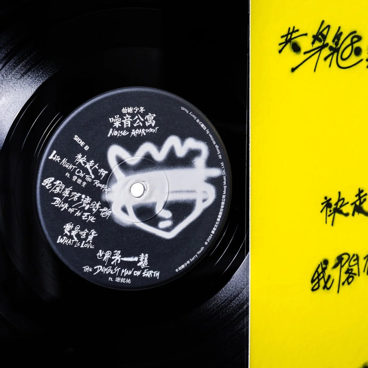 【黑膠】拍謝少年《噪音公寓》日本生產製造