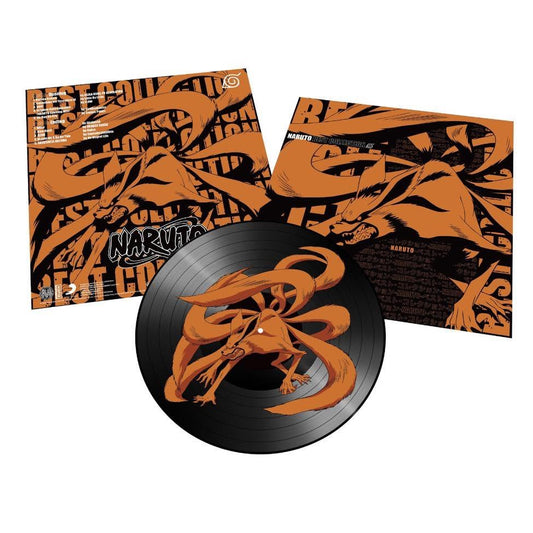 【日版黑膠】V.A.《Naruto Best Collection》九尾 Picture Disc LP
