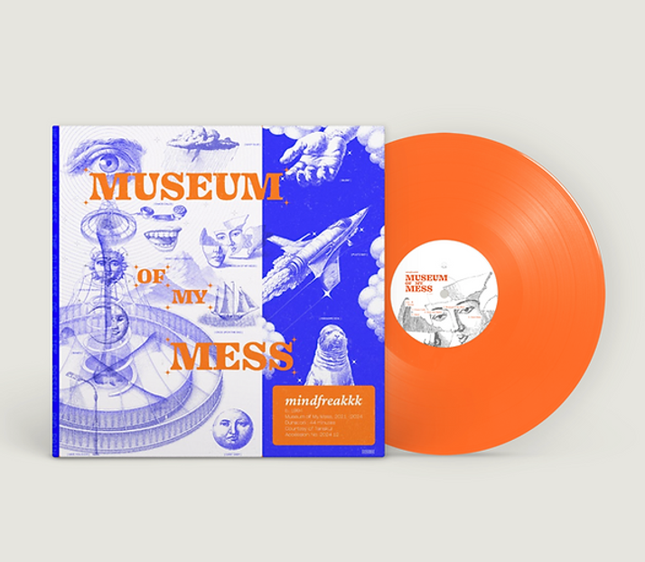 【日版黑膠】mindfreakkk《Museum of My Mess》限量彩膠