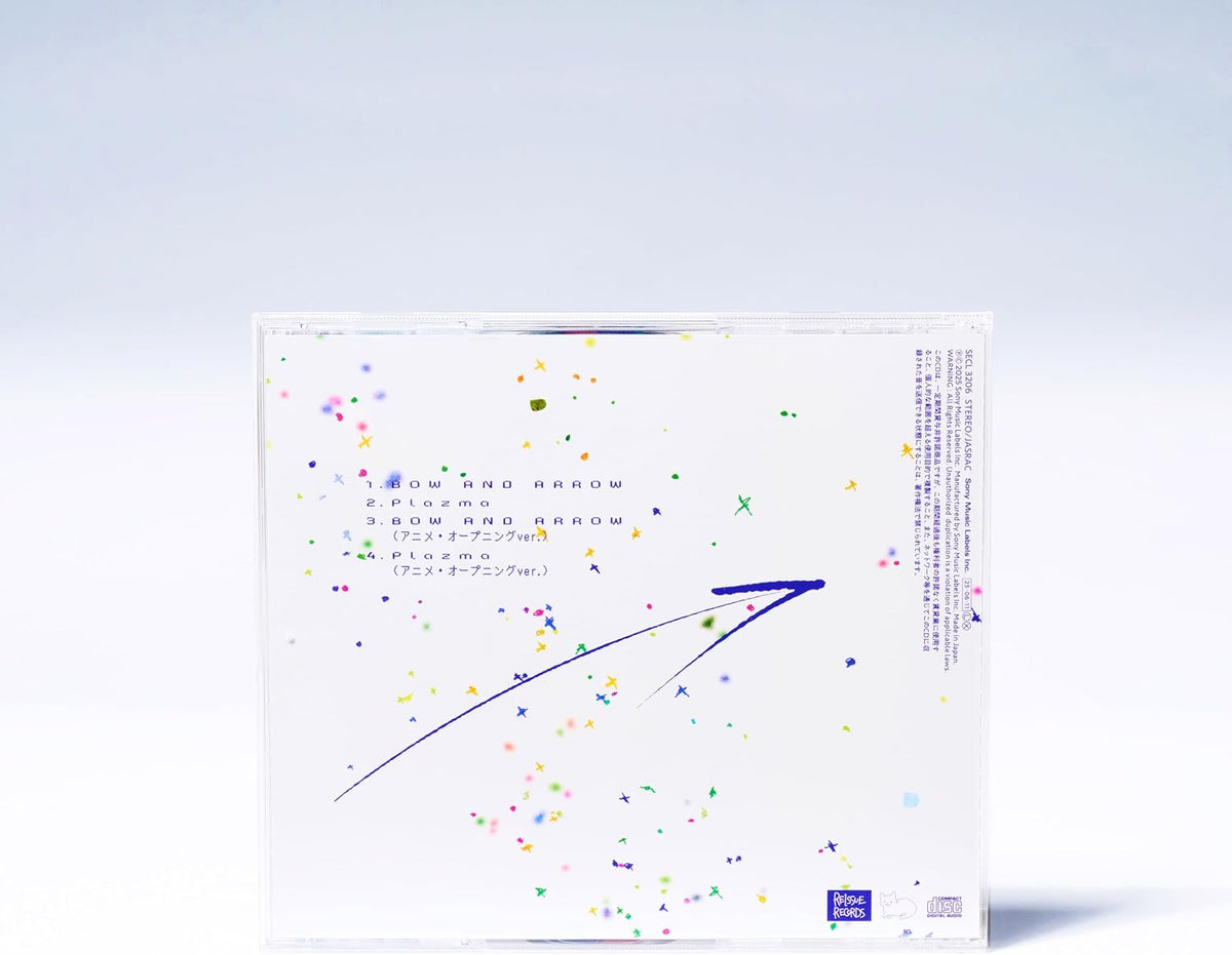 【日版CD】米津玄師《BOW AND ARROW / Plazma》通常盤
