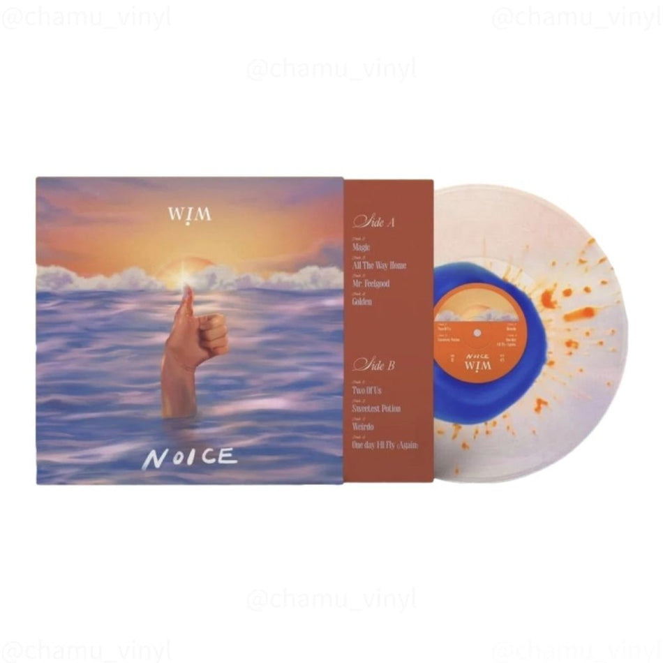 【黑膠】WIM《NOICE》藍橘噴濺膠 HYBS