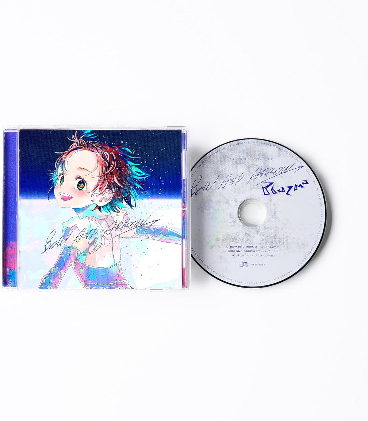 【日版CD】米津玄師《BOW AND ARROW / Plazma》通常盤