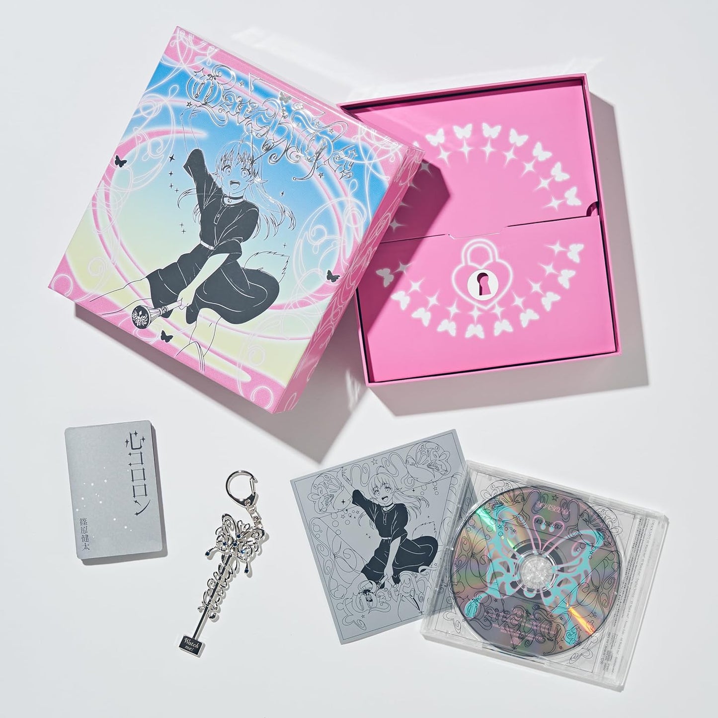 【日版CD】YOASOBI《Watch me!》WITCH WATCH片頭曲 CD＋匙扣＋小説＋特製夜光BOX包裝