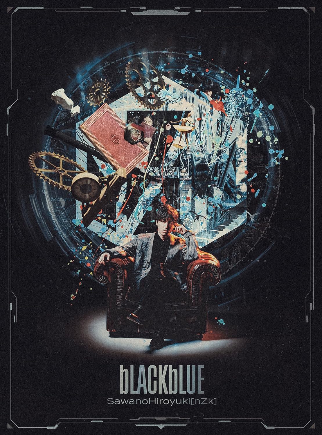 【日版CD】澤野弘之 SawanoHiroyuki[nZk]《bLACKbLUE》初回生産限定盤 10周年記念精選輯 Aimer