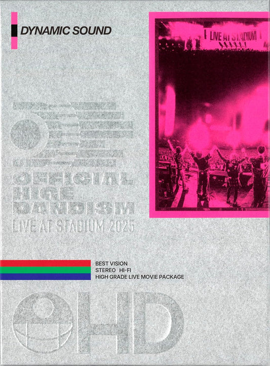 【日版CD】Official髭男dism《OFFICIAL HIGE DANDISM LIVE at STADIUM 2025》