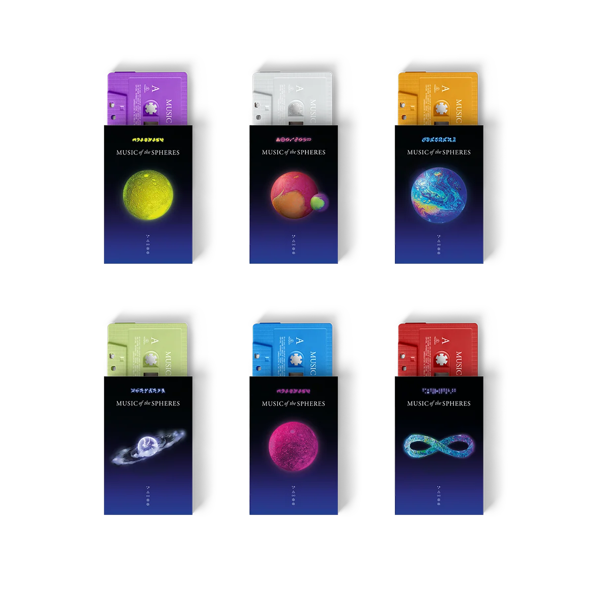 【卡帶】COLDPLAY《Music Of The Spheres》紅色卡帶 Jacob Collier BTS 合作曲