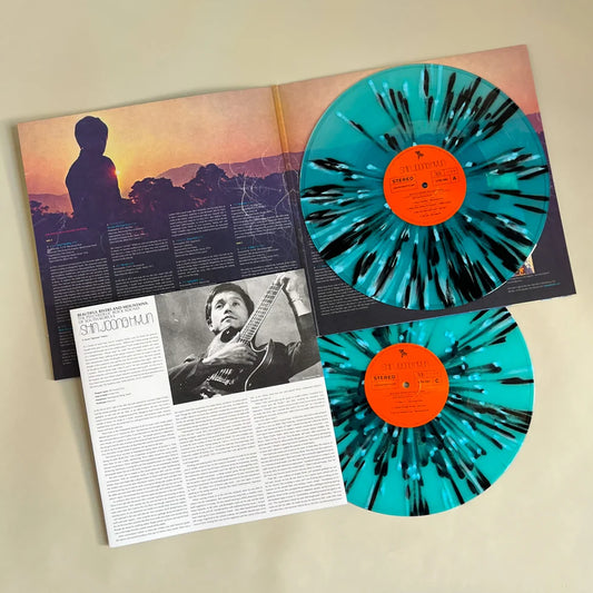 【黑膠】申重鉉 Shin Joong Hyun《Beautiful Rivers & Mountains: The Psychedelic Sound Of South Korea's Shin Joong Hyun 1958-1974》藍黑噴濺彩膠 2LP