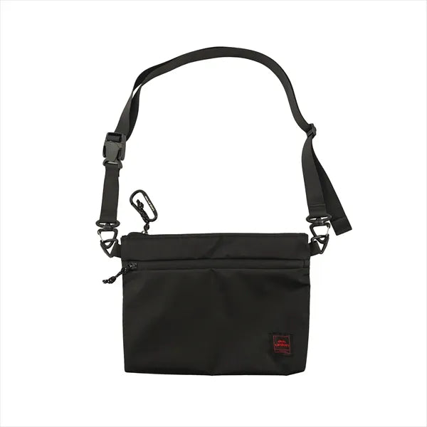 【周邊】diskunion 輕量尼龍斜背小包 ナイロンサコッシュ