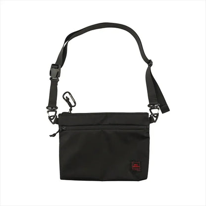 【周邊】diskunion 輕量尼龍斜背小包 ナイロンサコッシュ