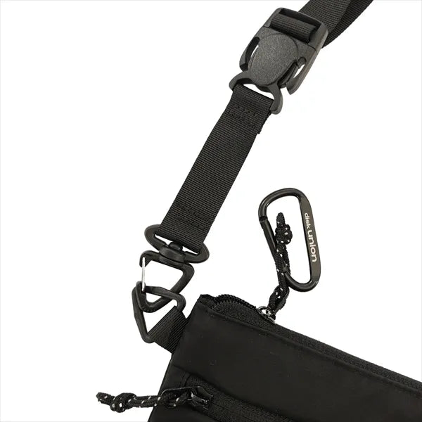 【周邊】diskunion 輕量尼龍斜背小包 ナイロンサコッシュ