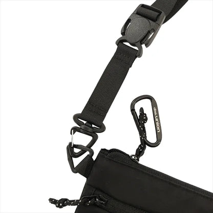 【周邊】diskunion 輕量尼龍斜背小包 ナイロンサコッシュ