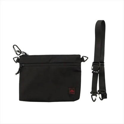 【周邊】diskunion 輕量尼龍斜背小包 ナイロンサコッシュ