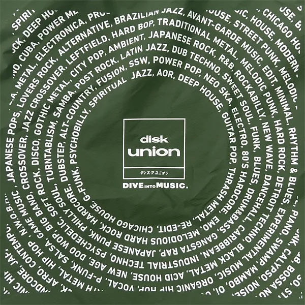 【周邊】diskunion 摺疊收納肩背托特環保袋 可裝黑膠唱片 六款可選