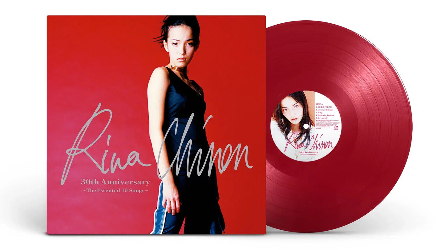【日版黑膠】知念里奈《Rina Chinen 30th Anniversary～The Essential 10 Songs～》透明紅彩膠