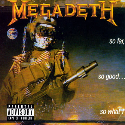 【日版CD】Megadeth《So Far, So Good...So What!》完全生產限定盤 仿黑膠紙殼包裝 高音質SHM-CD
