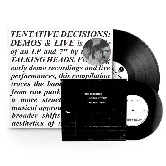 【黑膠】TALKING HEADS《Tentative Decisions: Demos & Live LP + 7"》