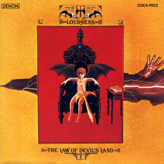 【日版CD】LOUDNESS《THE LAW OF DEVIL'S LAND～魔界典章～》
