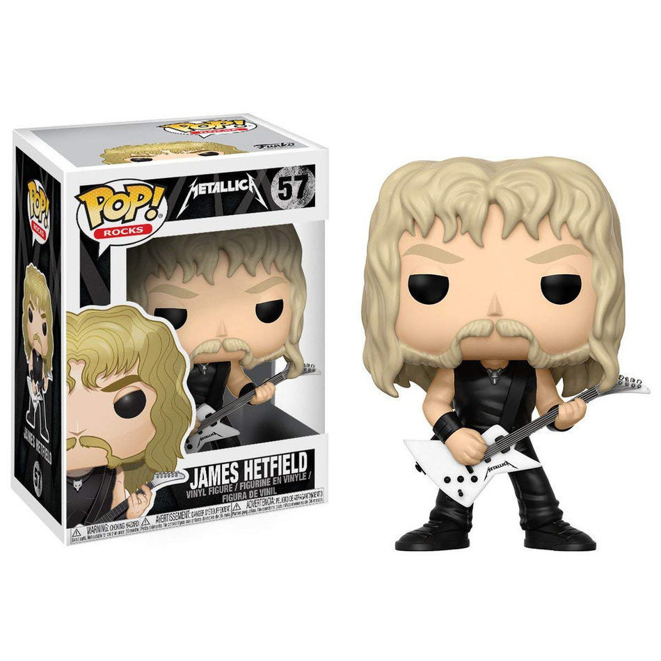 【代購】Funko POP Rocks: James Hetfield 金屬製品 Metallica