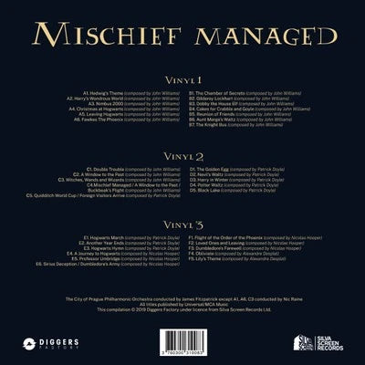 【黑膠】布拉格城市愛樂《The Complete Harry Potter Film Music Collection》哈利波特 電影配樂合輯 3LP
