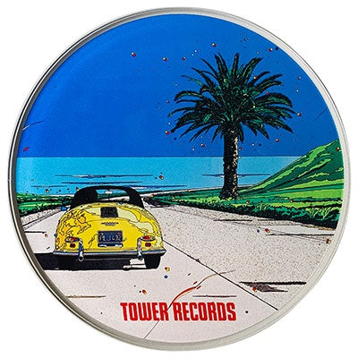 鈴木英人 × TOWER RECORDS 壓克力杯墊 City Pop周邊