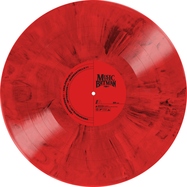 【黑膠】London Music Works《Music from Batman》蝙蝠俠 電影配樂 2LP 紅色彩膠