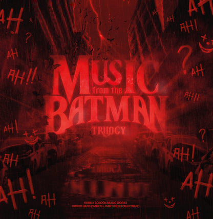 【黑膠】London Music Works《Music from Batman》蝙蝠俠 電影配樂 2LP 紅色彩膠