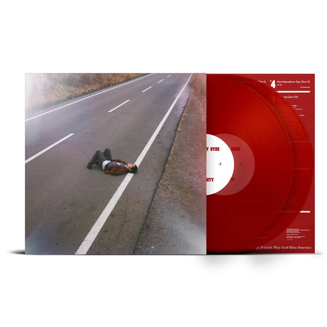 【日版黑膠】For Tracy Hyde《Ethernity》2LP 透明紅色