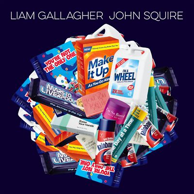 【日版CD】Liam Gallagher & John Squire《Liam Gallagher John Squire》日文側標