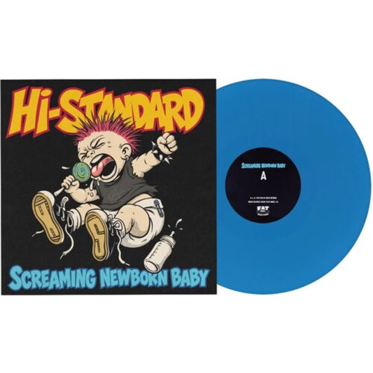 【黑膠】Hi-STANDARD《Screaming Newborn Baby》歐美版全新封面 藍色彩膠