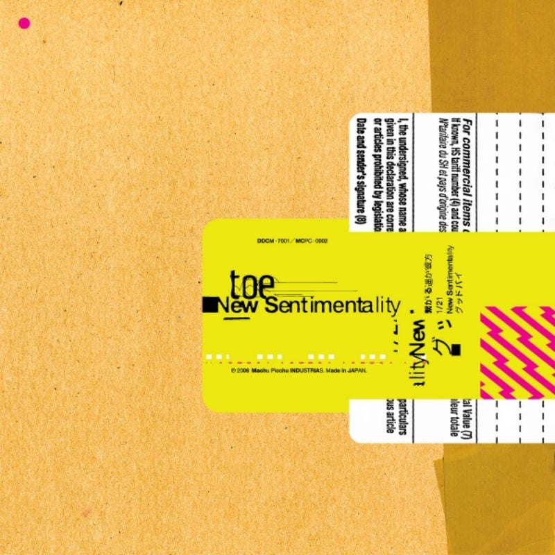 【日版CD】toe《new sentimentality e.p.》