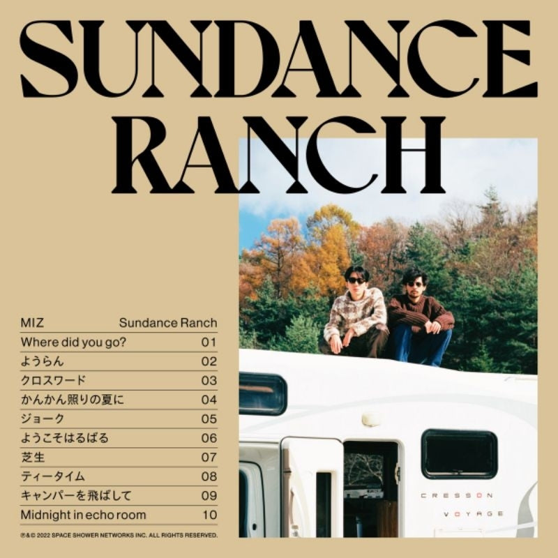 【日版CD】MIZ《Sundance Ranch》MONO NO AWARE 分支樂團