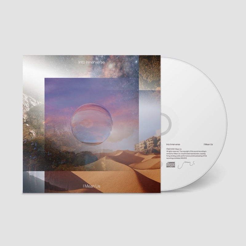 【CD】I Mean Us《Into Innerverse》光柵閃卡3D封面CD