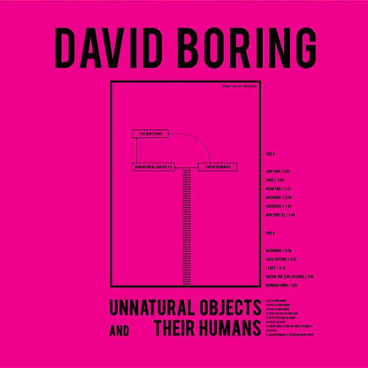 【黑膠】DAVID BORING《Unnatural Objects and Their Humans》限量彩膠 後龐克