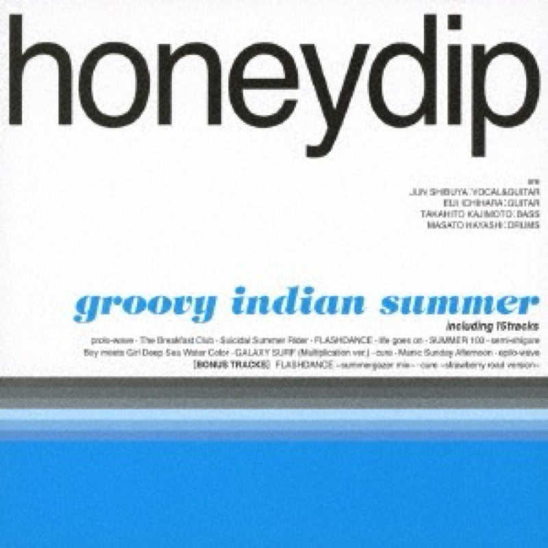 【日版CD】honeydip《groovy indian summer》日本瞪鞋經典重發