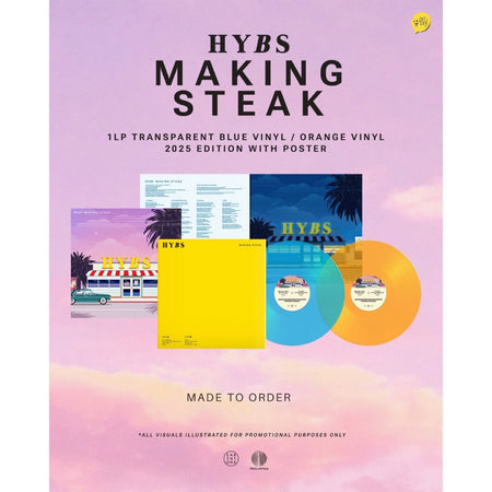 【黑膠】HYBS​《MAKING STEAK》全新現貨限量彩膠 內附海報